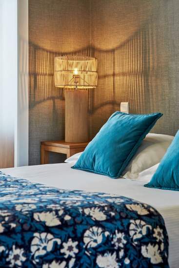 La Crémaillère · Chambre de l'Hôtel 3 étoiles Courseulles-sur-Mer, Calvados