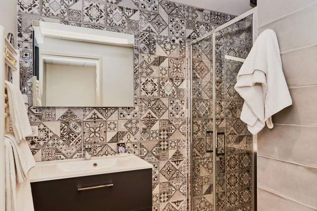 Salle de bain Hôtel Calvados Bord de Mer · La Crémaillère