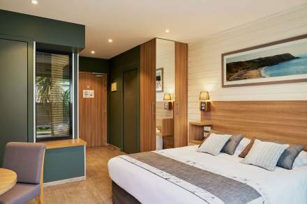 La Crémaillère · Chambre de l'Hôtel 3 étoiles Courseulles-sur-Mer, Calvados