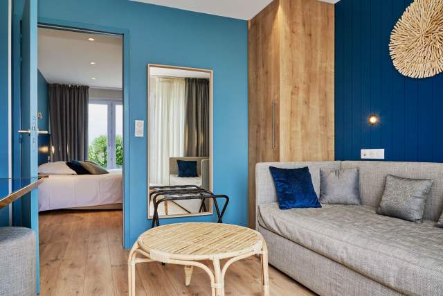 Chambre Hôtel Calvados Bord de Mer · La Crémaillère