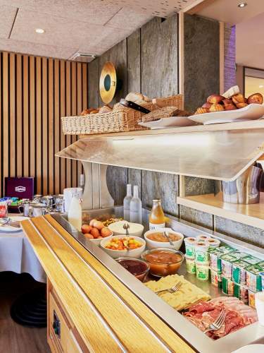 La Crémaillère · Petit-déjeuner à l'Hôtel 3 étoiles Courseulles-sur-Mer, Calvados