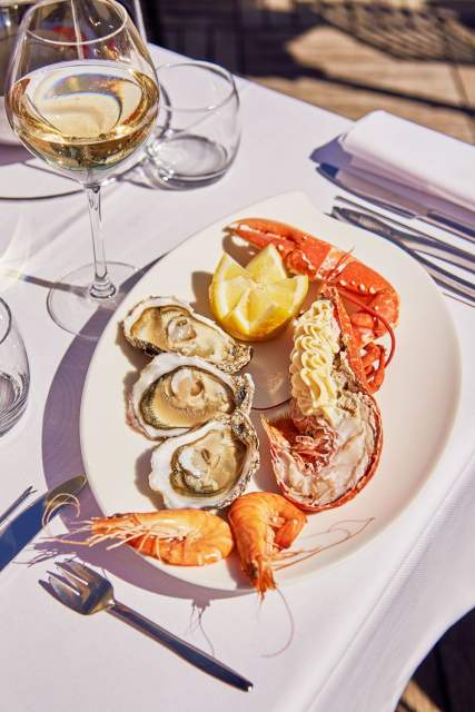 Hôtel Restaurant Calvados Bord de Mer · Restaurant La Crémaillère