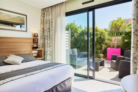 La Crémaillère · Chambre de l'Hôtel 3 étoiles Courseulles-sur-Mer, Calvados